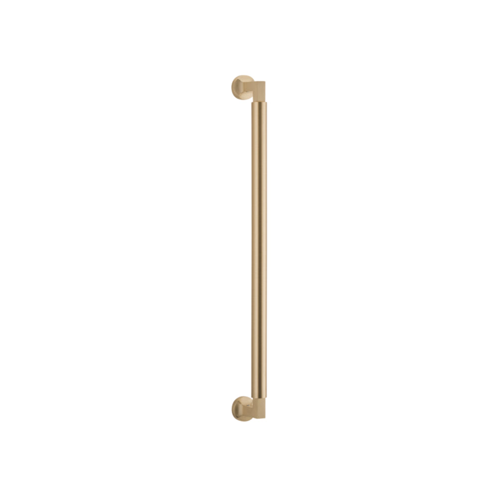 Pull Handle Berlin Brushed Brass H485xW22xP63mm BP35mm CTC450mm in Brushed Brass