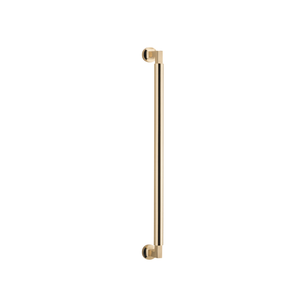 Pull Handle Berlin Polished Brass H485xW22xP63mm BP35mm CTC450mm in Polished Brass