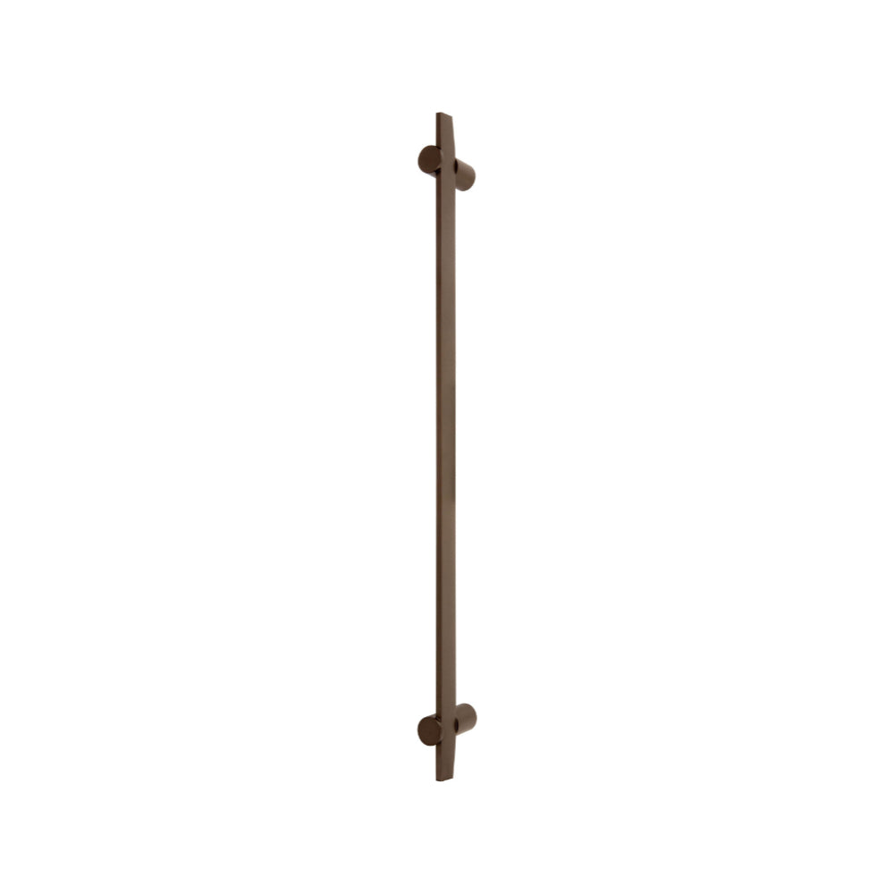 TENSE BB500 PS pull handle with bolt-through fixing satin black in Satin Black