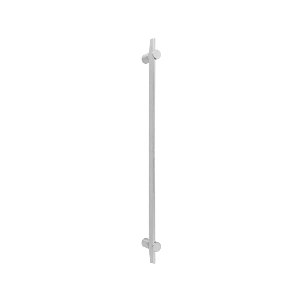 TENSE BB500 PA pull handle with back-to-back fixing satin stainless steel in Satin Stainless