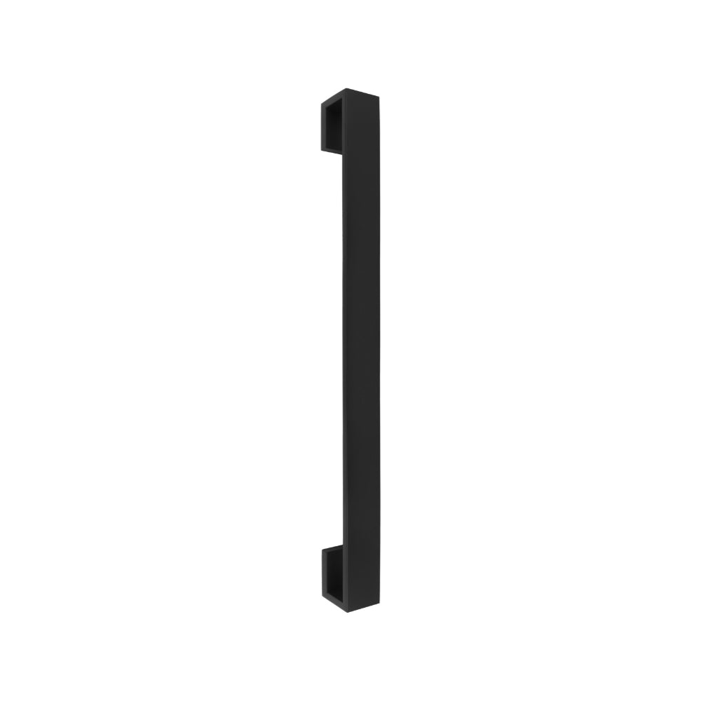 RIBBON BM500 PA pull handle with back-to-back fixing satin black in Satin Black