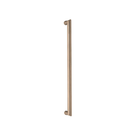 ECLIPSE DR501 PS pull handle with bolt-through fixing PVD light bronze in Light Bronze PVD