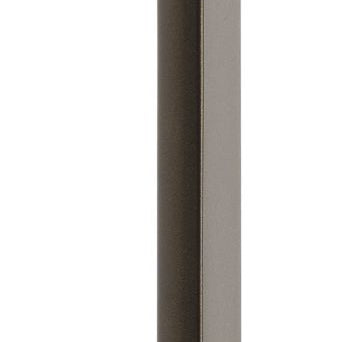 RIVIO GL500 NP pull handle with concealed fixing bronze in Bronze