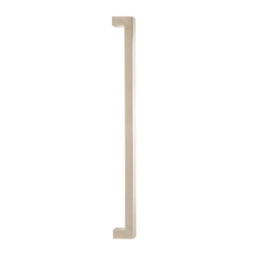 Toorak Pull Handle, 625mm (600mm Crs) - Back to Back in Satin Stainless