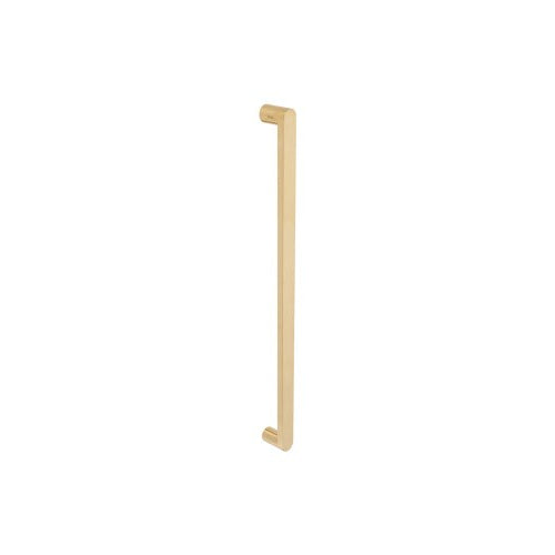 Duke Pull Handle, 300mm Crs - Back to Back Satin Brass in Satin Brass
