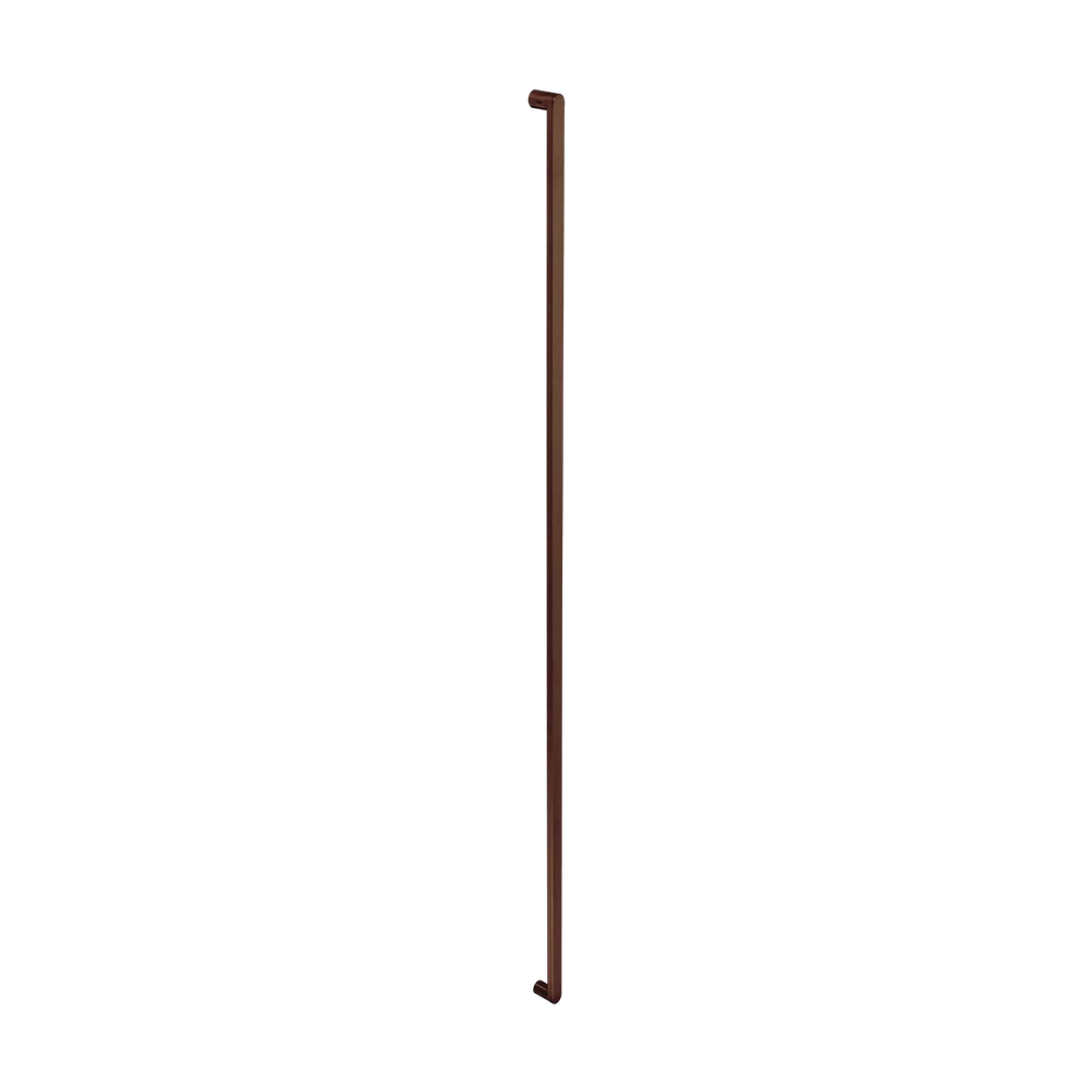 Duke Pull Handle, 1800mm Crs - Face Fix in Ember Bronze