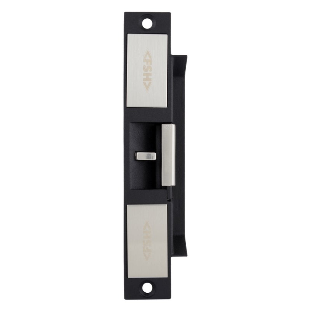 FSH FES20M Electric Strike Monitored 12/24VDC - Satin Stainless in Satin Stainless