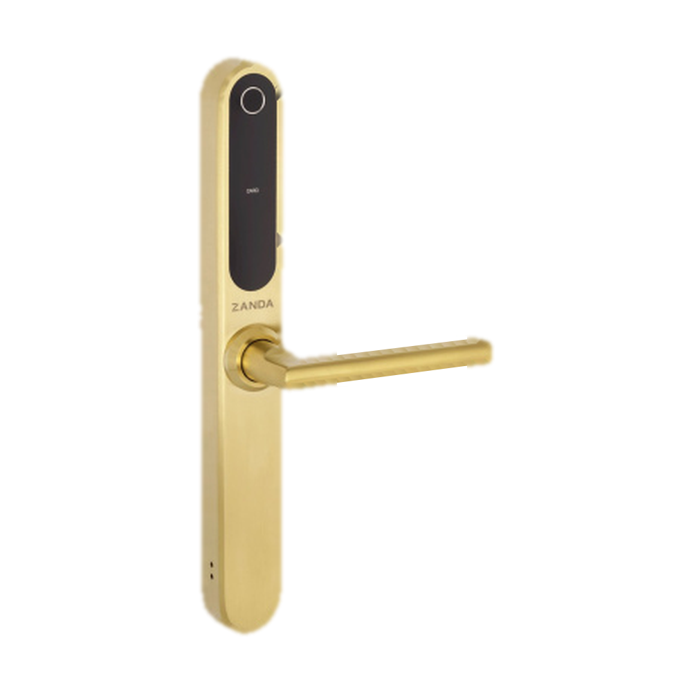 Stealth Electronic Longplate with 35mm Backset Mortice Lock in Satin Brass