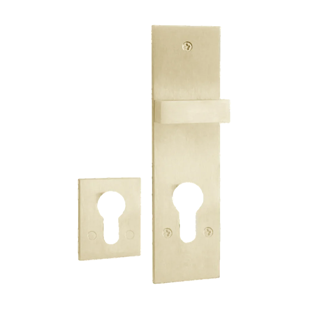 Escutcheon & Snib Set SC - 85mm myLock in Polished Brass