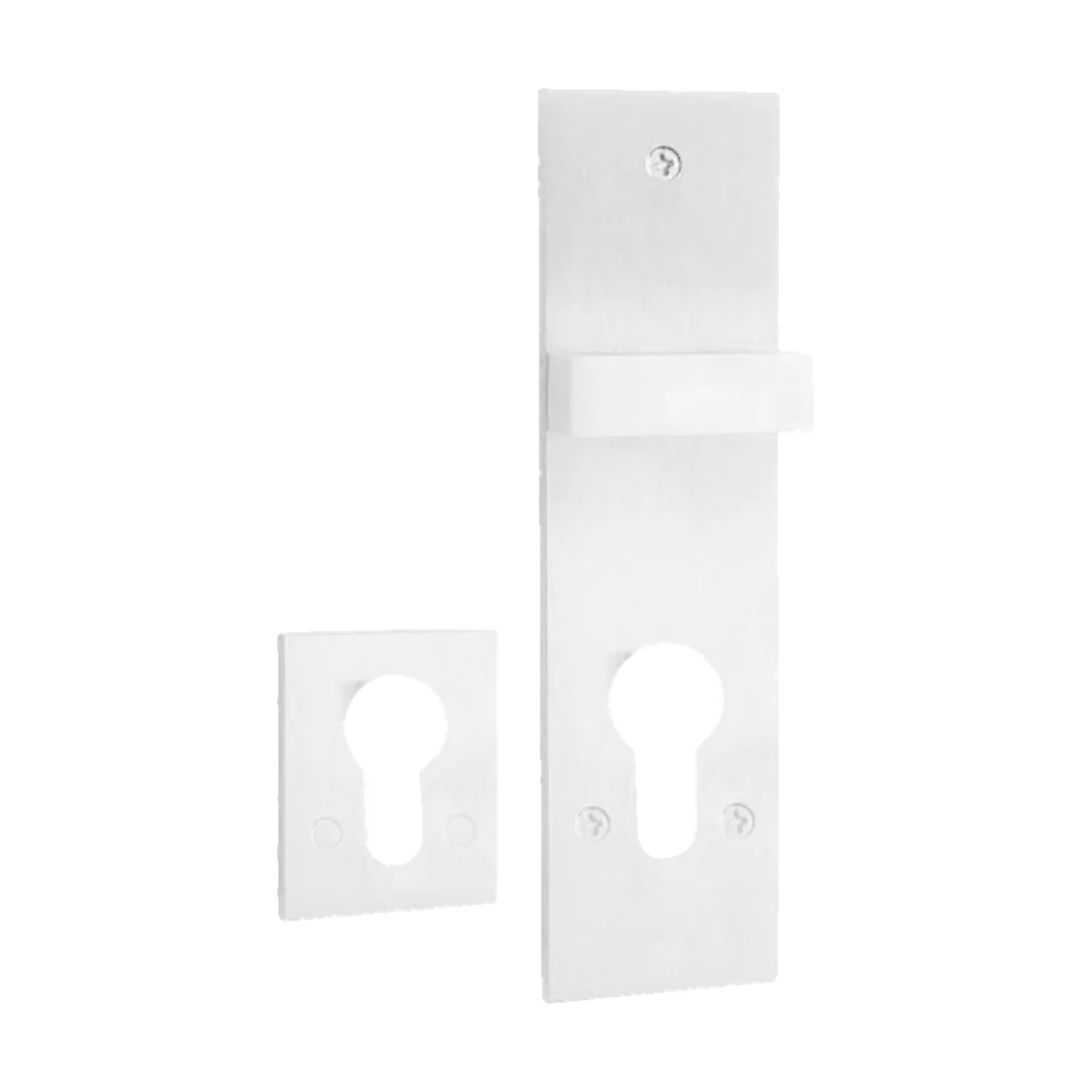 Escutcheon & Snib Set 145x40mm White - suits myLock in White