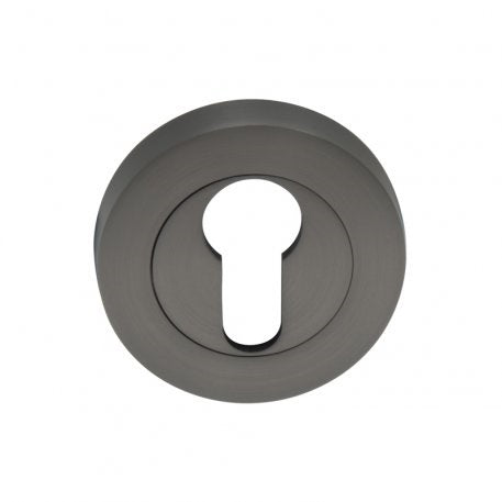 Euro Escutcheon (Pair) in Graphite Nickel