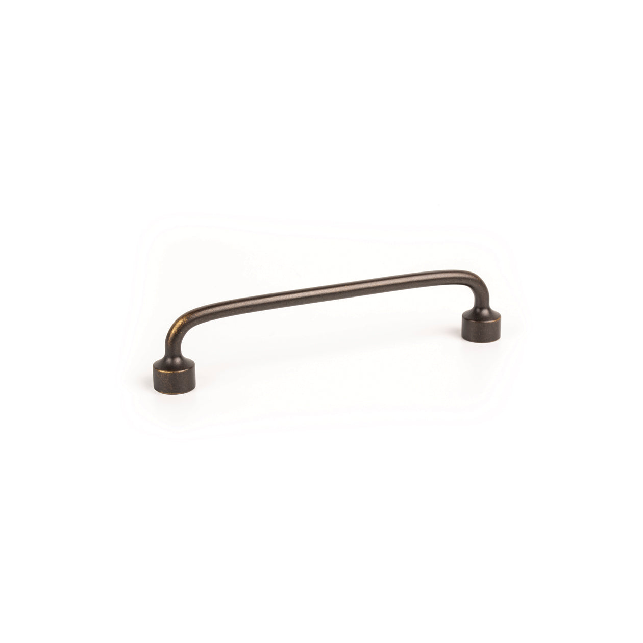 Momo FLOID cabinet pull handle in brushed aluminum finish, sleek and modern hardware for kitchen or furniture drawers.