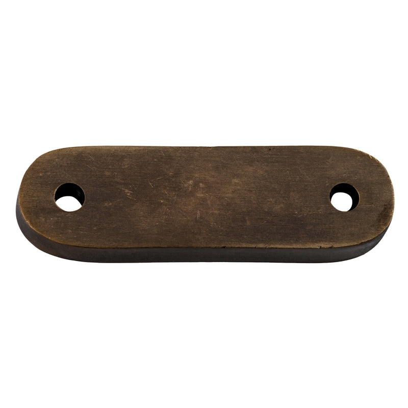 Casement Fastener Spacer Teardrop Antique Brass H55xW16xT6mm CTC 39mm (+/-1mm) in Antique Brass