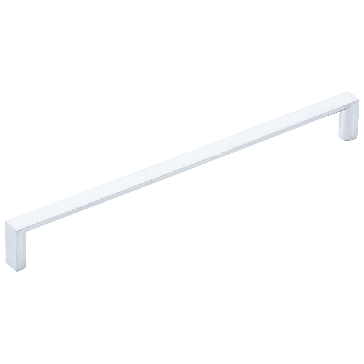 Momo DALLAS D cabinet pull handle in dark gray finish, sleek metal design for kitchen or furniture drawers and cabinets.