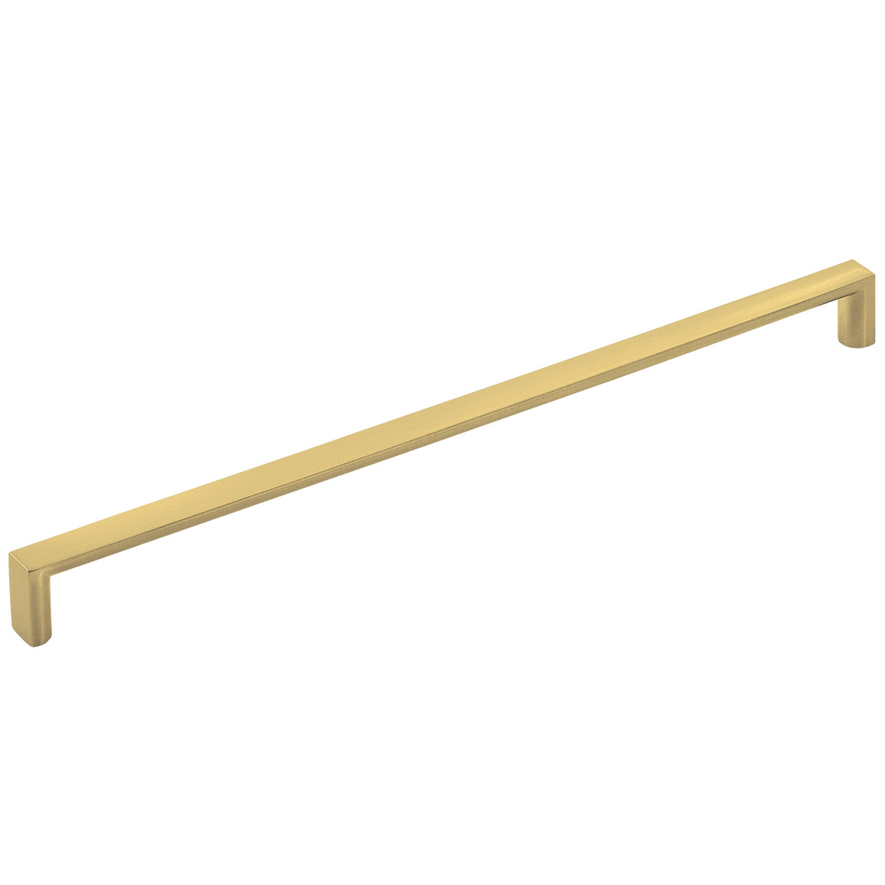 DALLAS D HANDLE 448MM BRUSHED MATT BRASS in Brushed Matt Brass