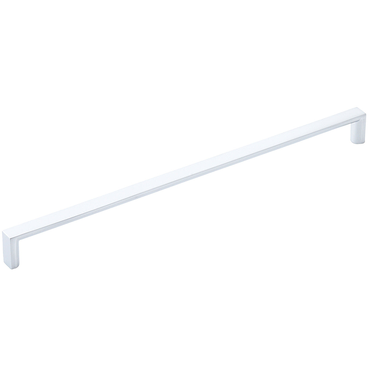 DALLAS D HANDLE 448MM SATIN CHROME in Satin Chrome