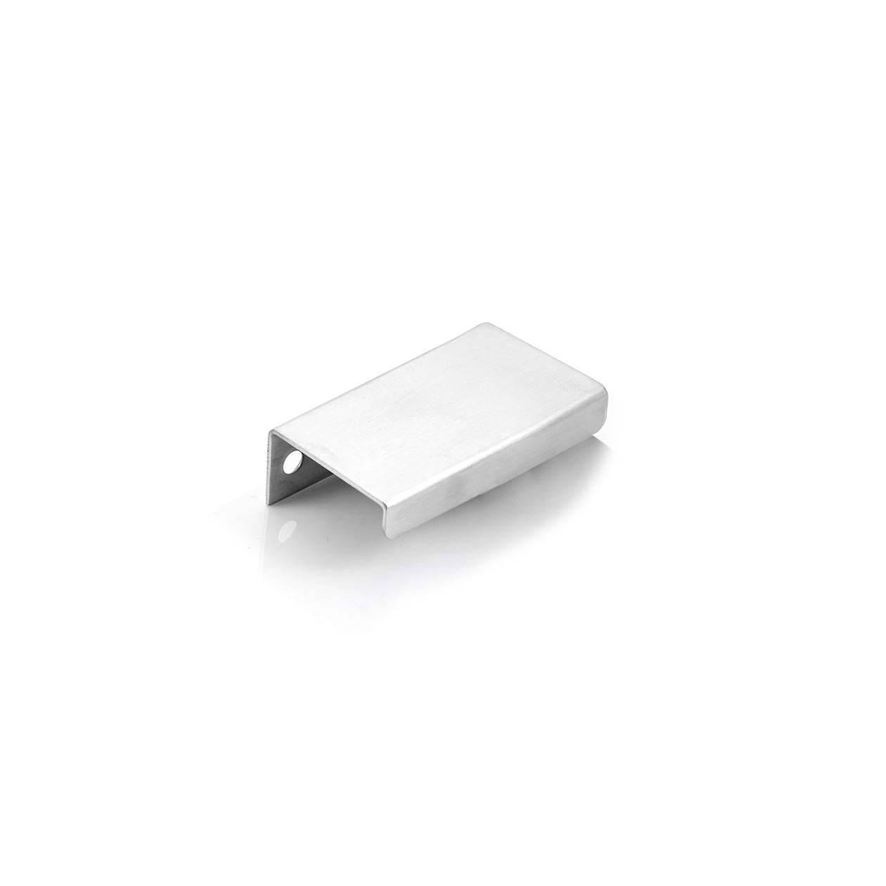 FERRARA LIP PULL 1.5MM THICK X 38MM L 25MM C 304 BRUSHED STAINLESS STEEL in Brushed Stainless Steel