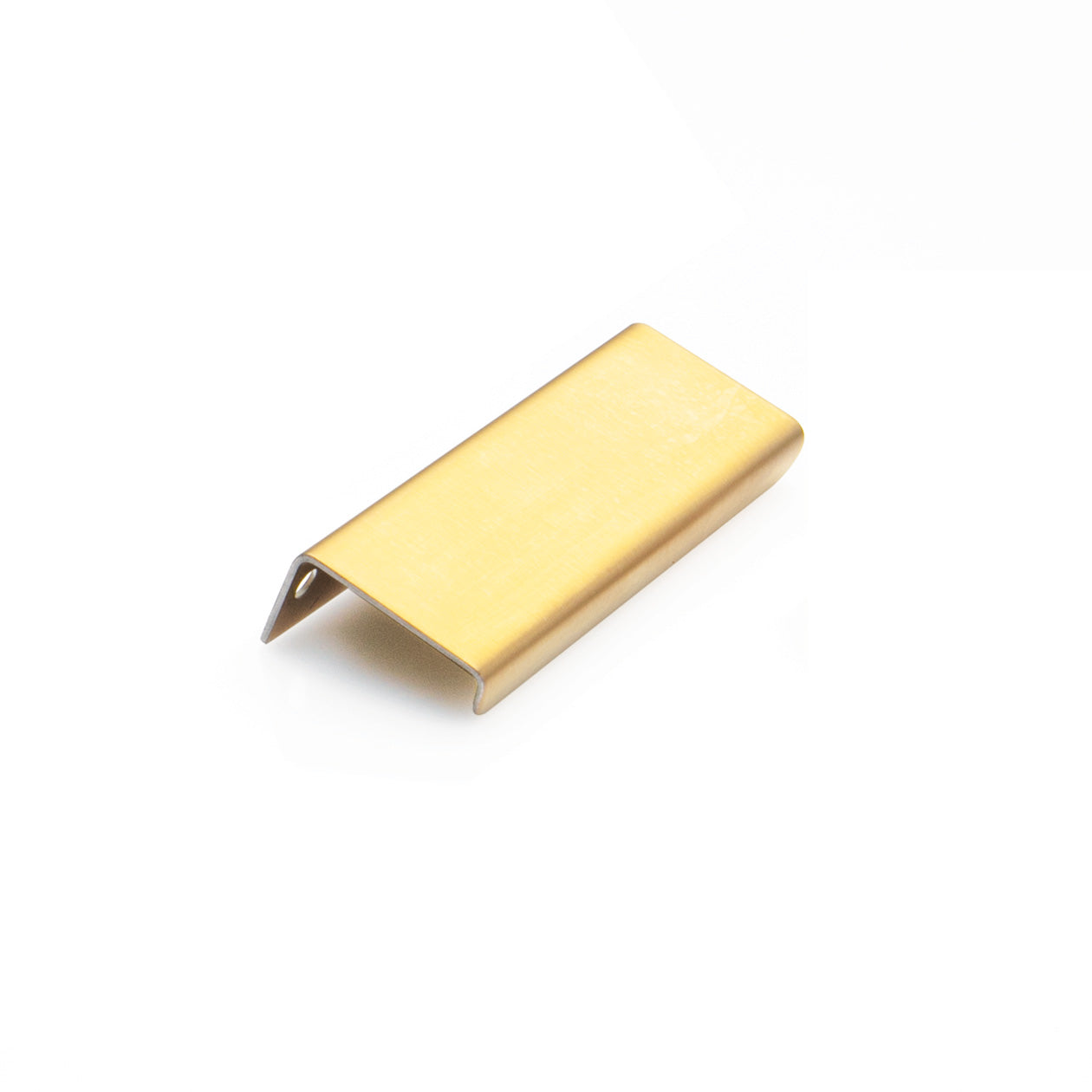 FERRARA LIP PULL 100MM BRUSHED BRASS in Brushed Brass
