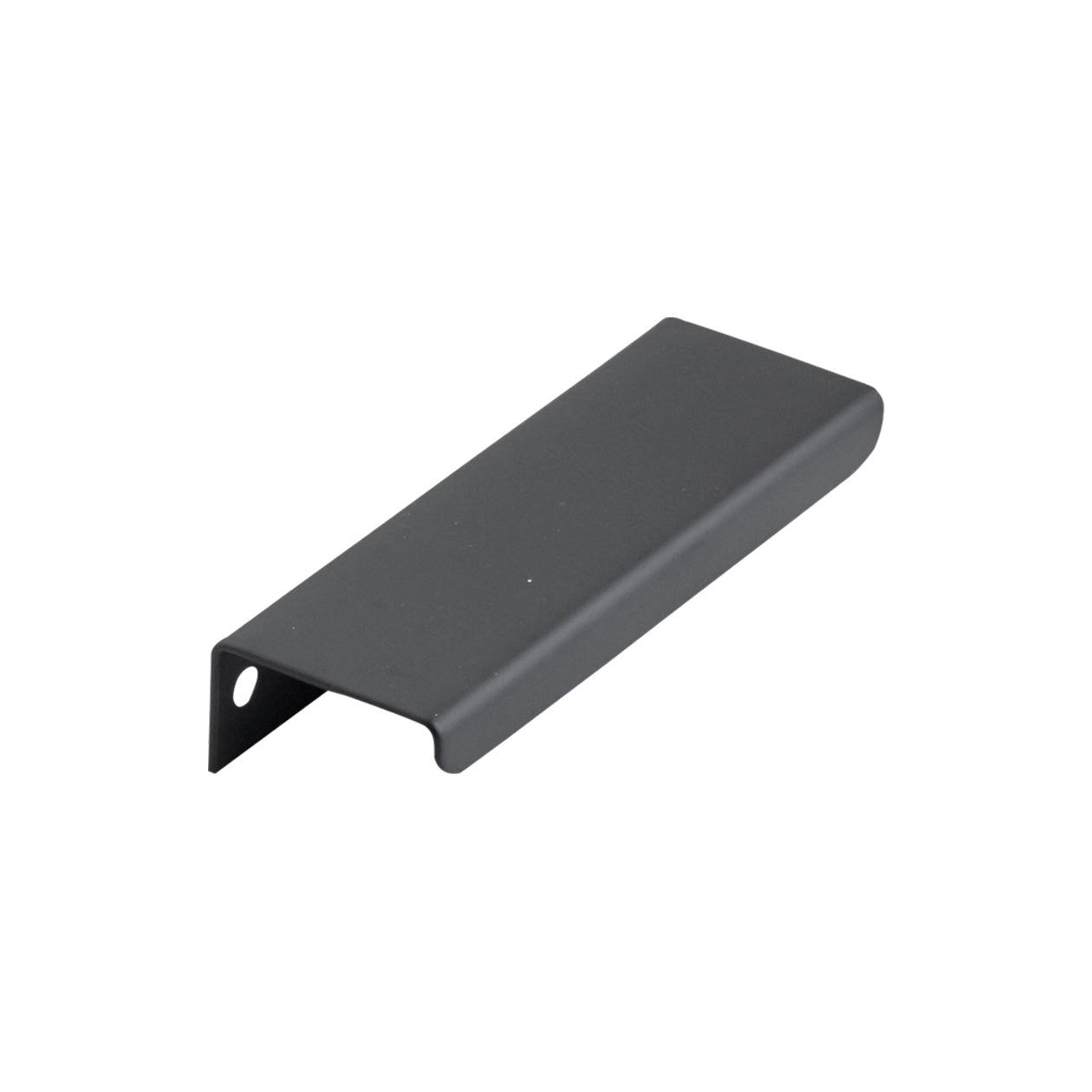 FERRARA LIP PULL 1.5MM THICK X 100MM L 88MM C MATT BLACK in Matt Black