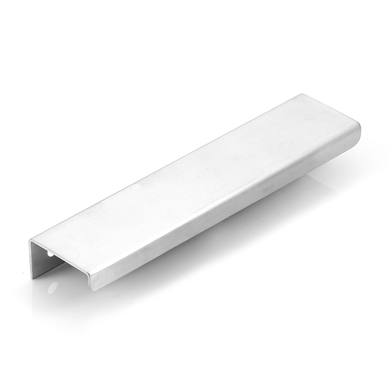 FERRARA LIP PULL 1.5MM THICK X 150MM L 128MM C 304 BRUSHED STAINLESS STEEL in Brushed Stainless Steel