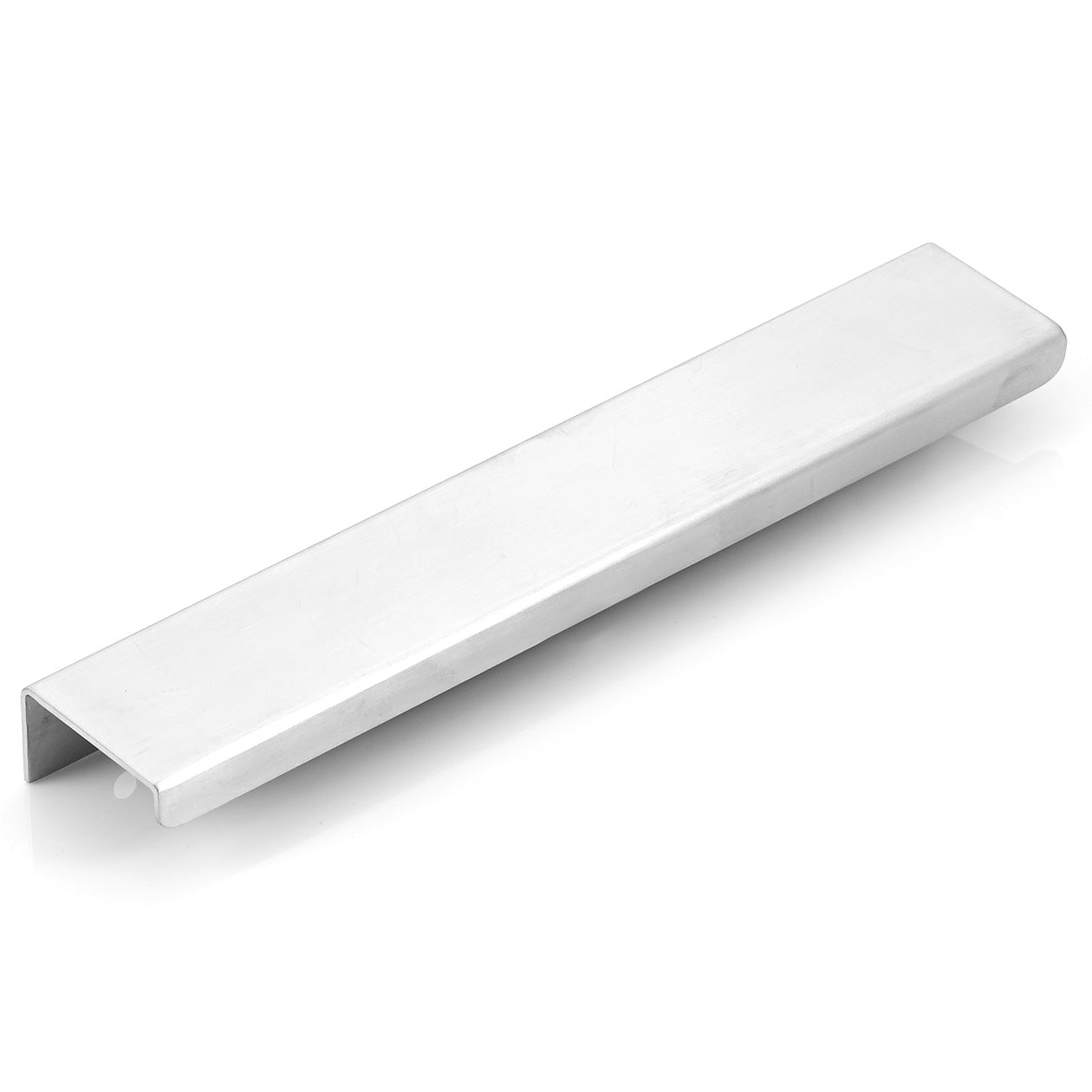 FERRARA LIP PULL 1.5MM THICK X 200MM L 188MM C 304 BRUSHED STAINLESS STEEL in Brushed Stainless Steel