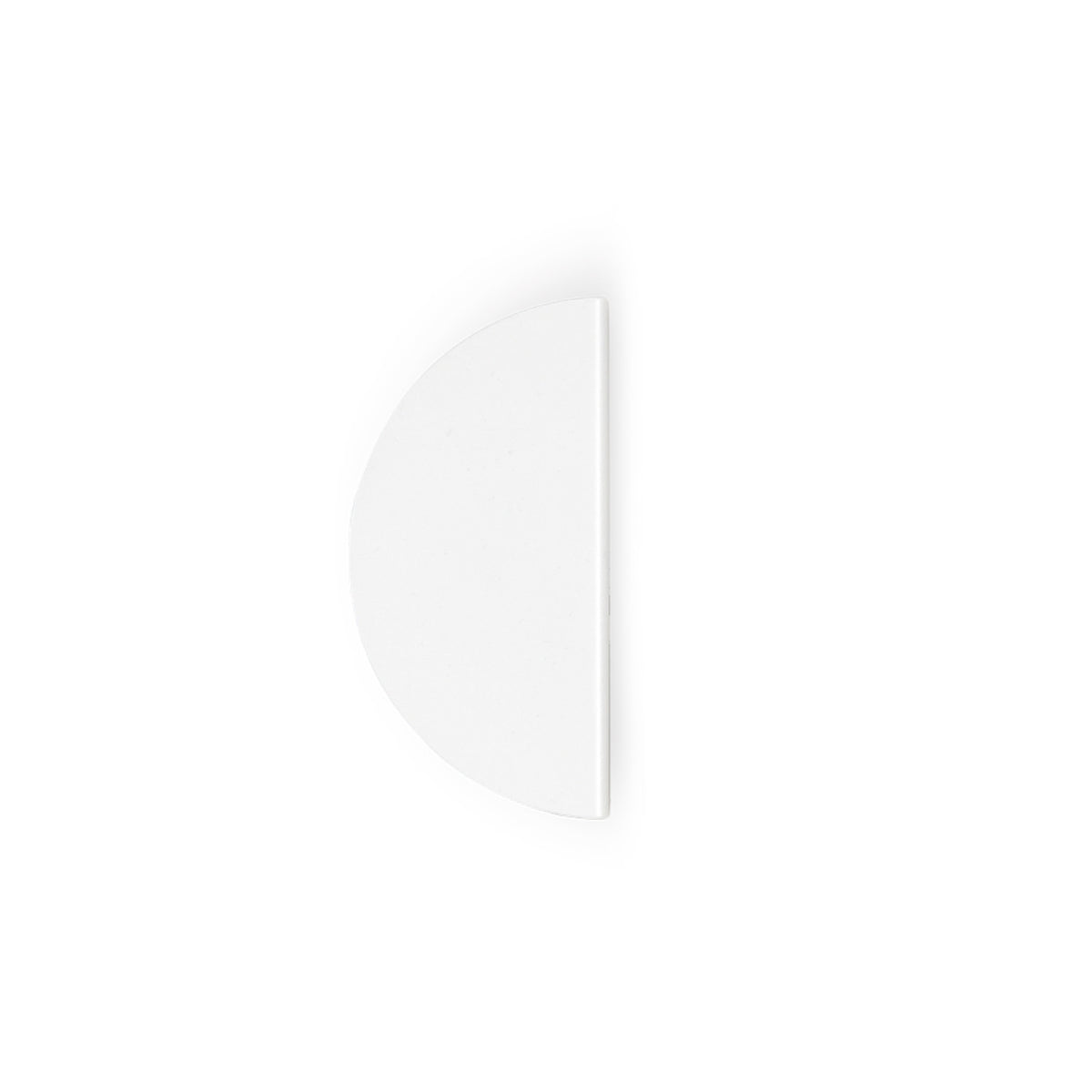 SOLA HALF ROUND LIP PULL - 80MM - WHITE in White