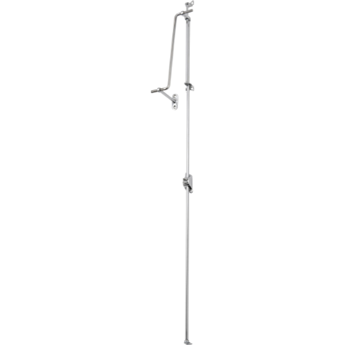 Fanlight Window Operator Chrome Plated H900-1115mm in Chrome Plated