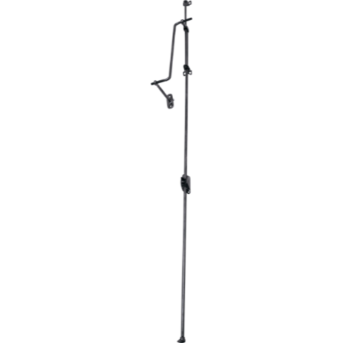 Fanlight Window Operator Matt Black H900-1115mm in Matt Black