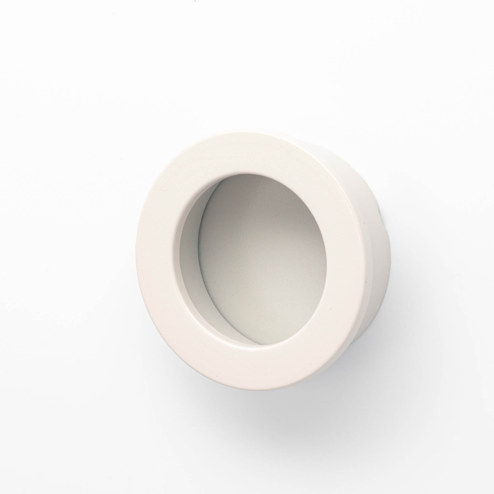 Dune Flush 40mm Round Flush Pull in Dusty Sand