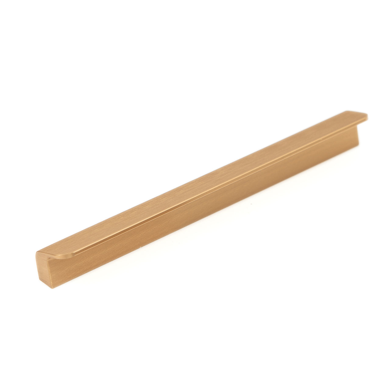 MOMO FLAPP PULL HANDLE 128MM IN BRUSHED DARK BRASS in Brushed Dark Brass