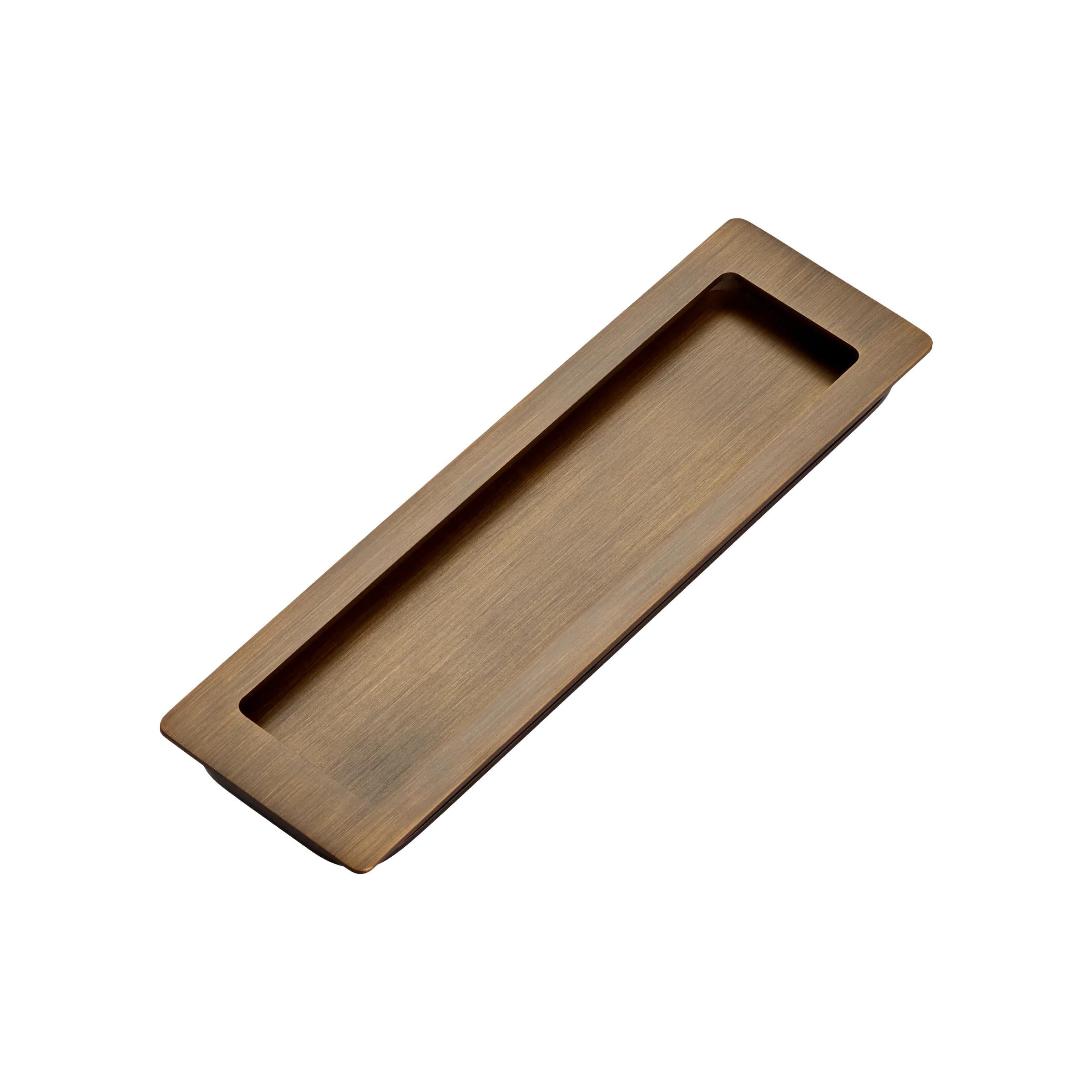 MOMO HANDLES CAVITY SLIDER FLUSH PULL BRONZE in Bronze