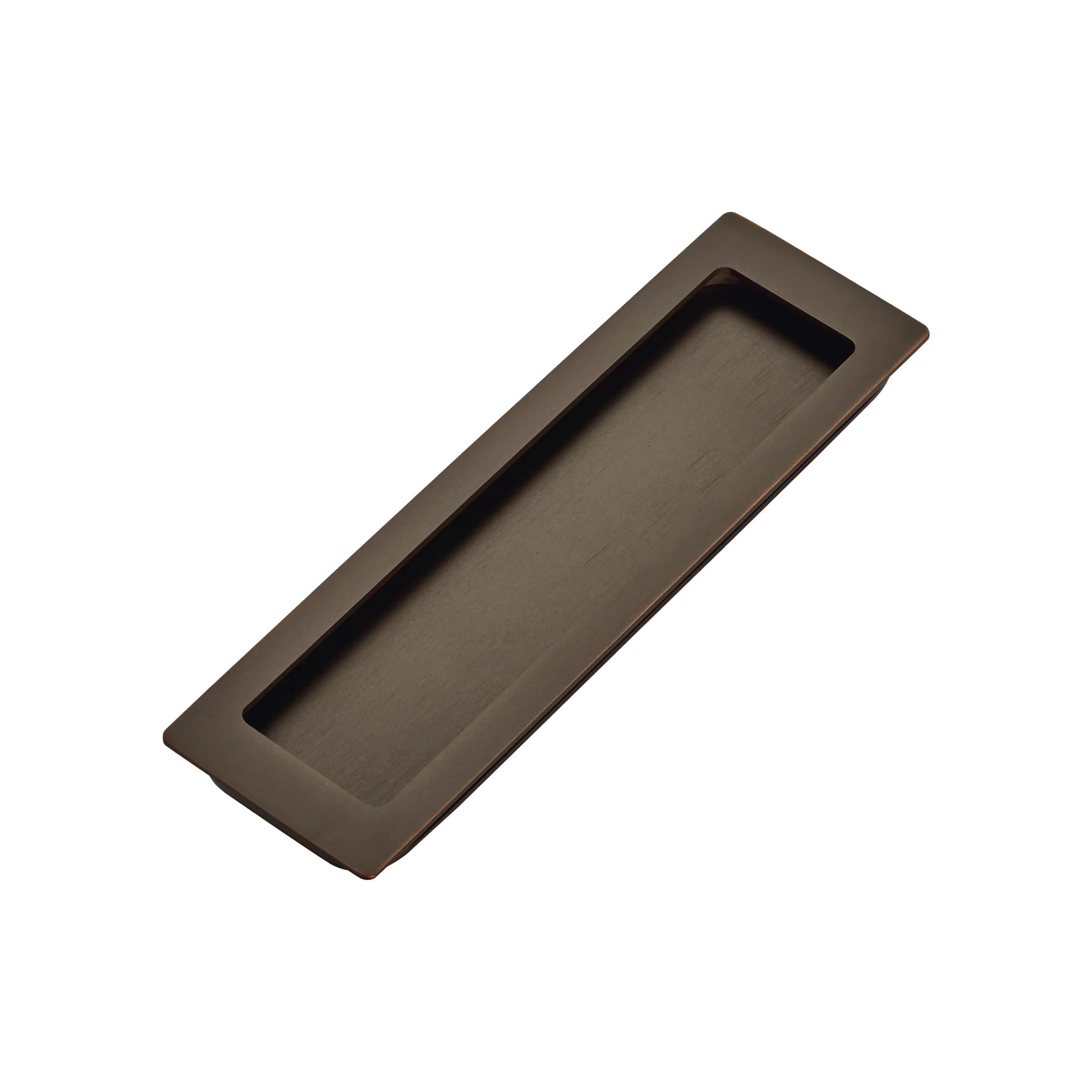 MOMO HANDLES CAVITY SLIDER FLUSH PULL DARK BRONZE in Dark Bronze