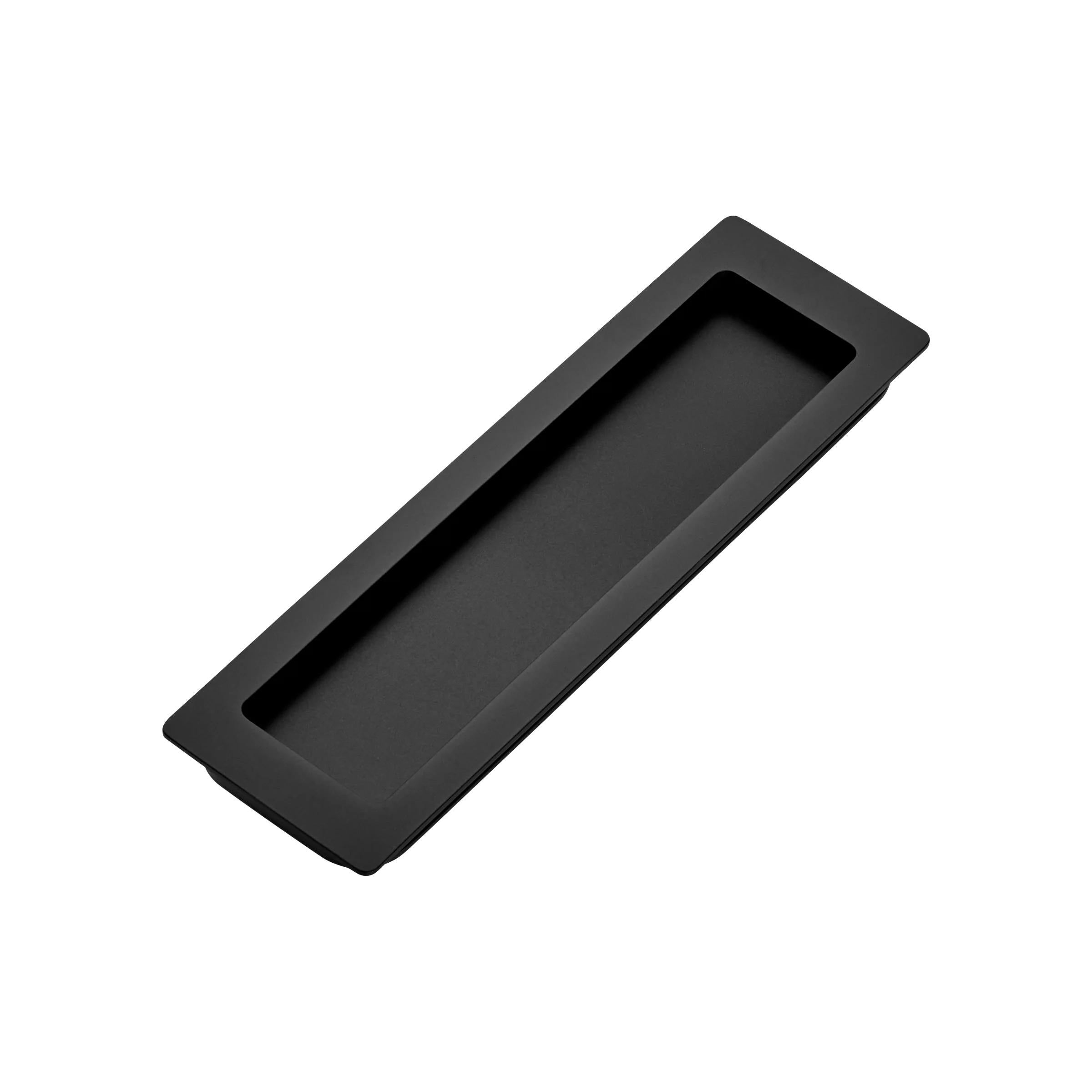 MOMO HANDLES CAVITY SLIDER FLUSH PULL MATT BLACK in Matt Black
