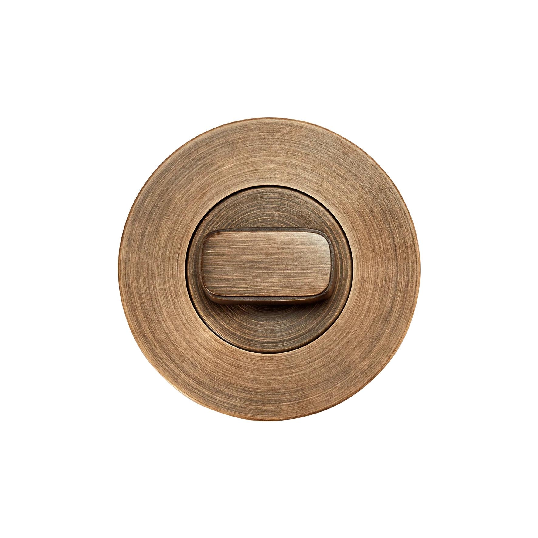 MOMO PRIVACY THUMB TURN SET BRONZE in Bronze