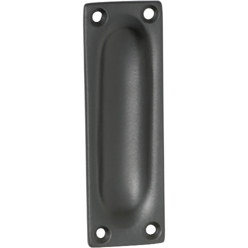 Sliding Door Pull Classic Small Matt Black H88xW28mm in Matt Black