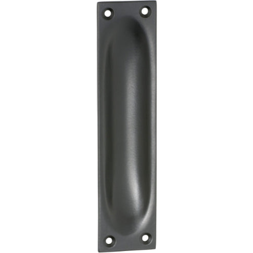 Sliding Door Pull Classic Large Matt Black H140xW32mm in Matt Black