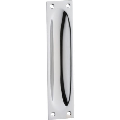 Sliding Door Pull Classic Large Chrome Plated H140xW32mm in Chrome Plated