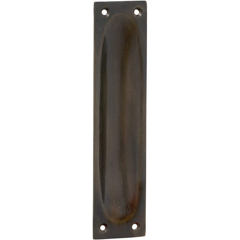 Sliding Door Pull Classic Large Antique Brass H140xW32mm in Antique Brass