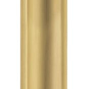 Sliding Door Pull Classic Large Satin Brass H140xW32mm in Satin Brass