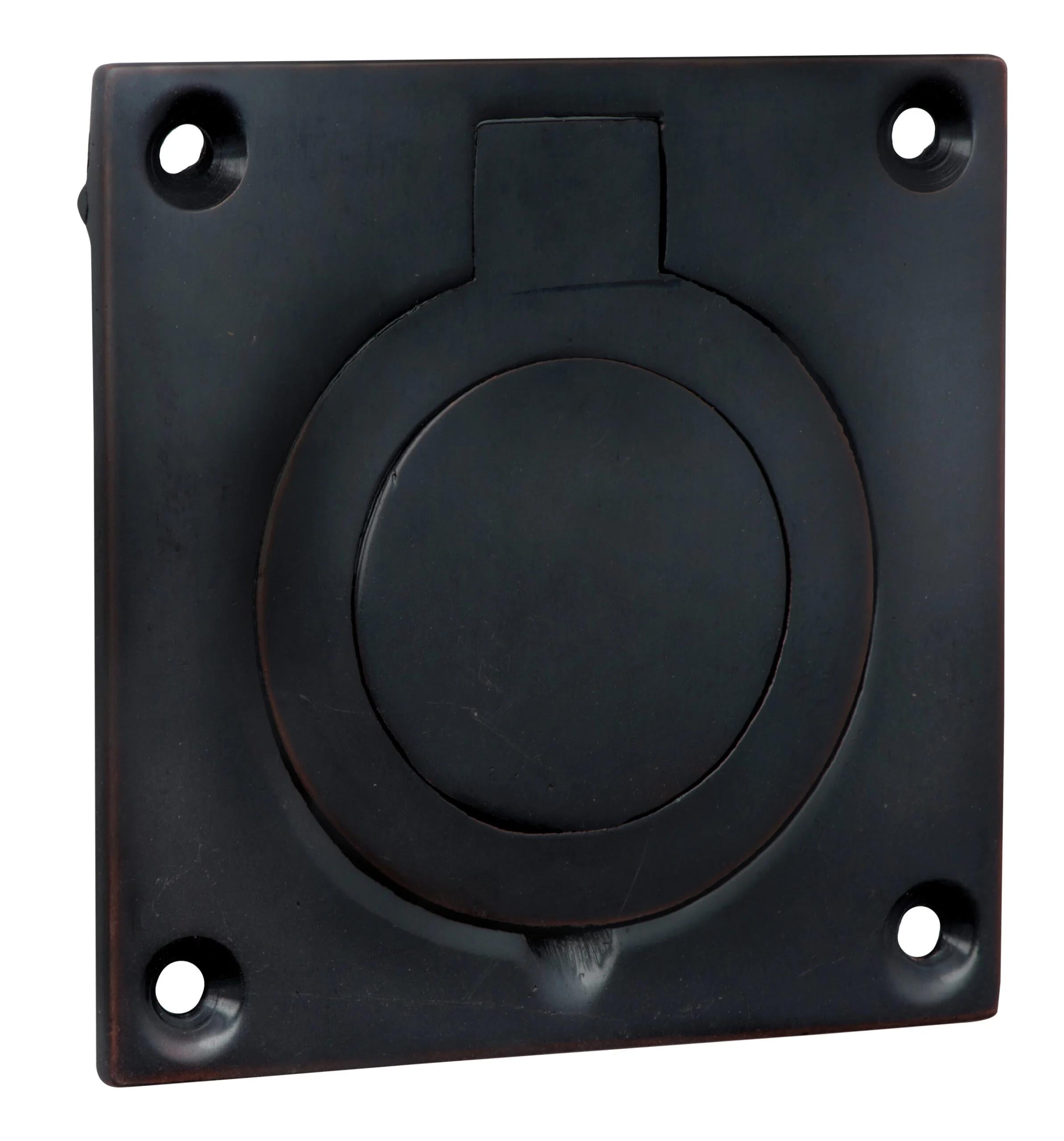 Tradco Cellar Door Pull featuring a polished metal handle with decorative detailing for wine cellar or door access.
