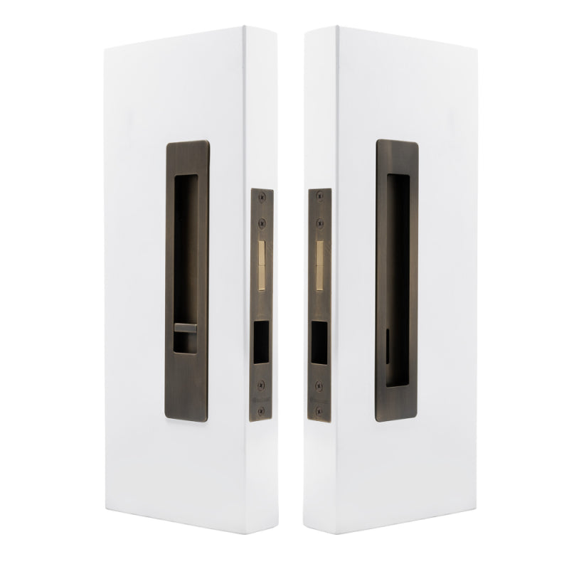 LUME - Privacy Set - Integrated - Snib/Release - 200mm in Oil Rubbed Bronze