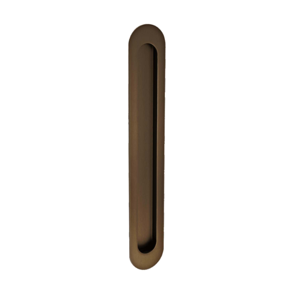 Duke Flush Pull 250mm x 40mm Concealed Fix in Ember Bronze