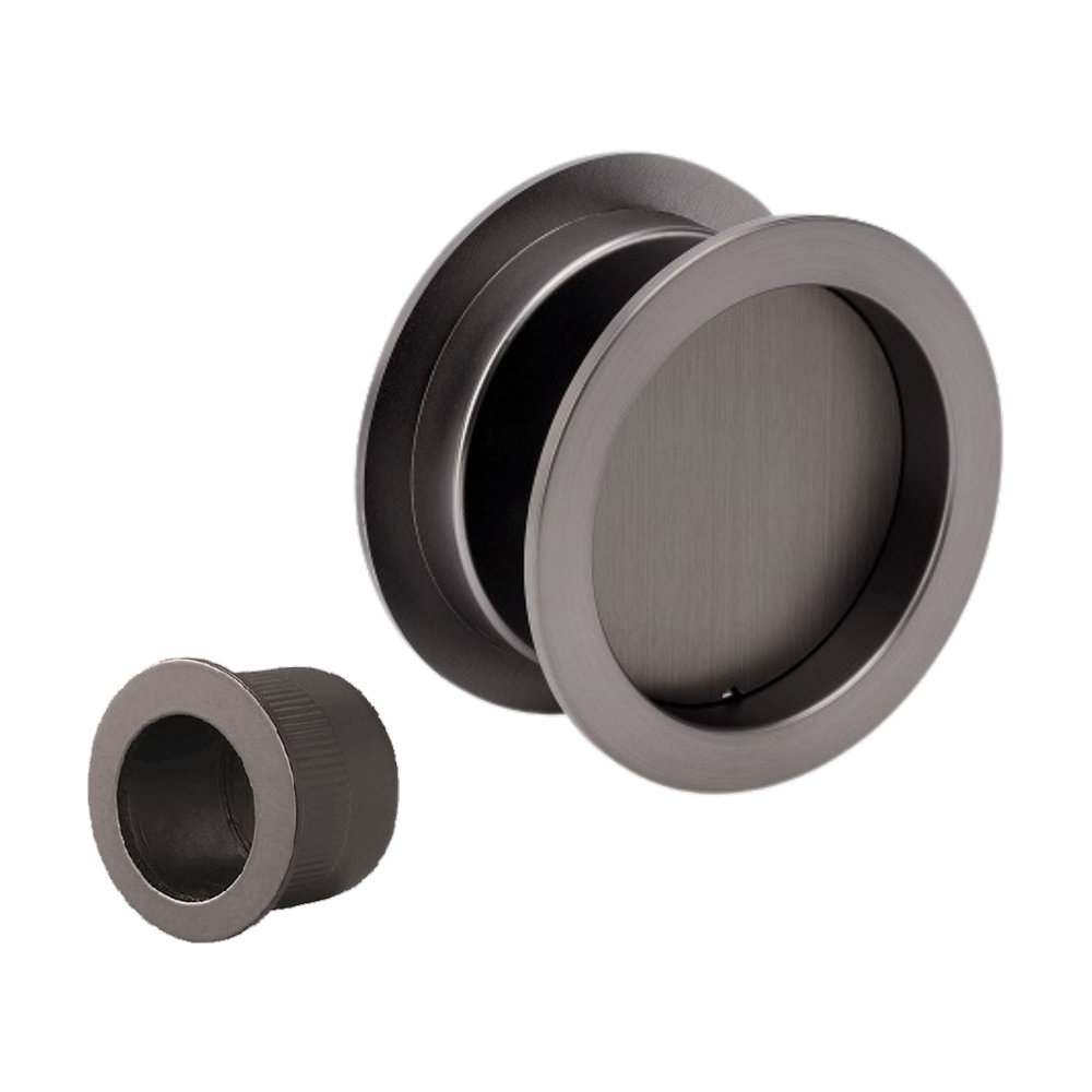 Round Cavity Slider Passage Set in Graphite Nickel