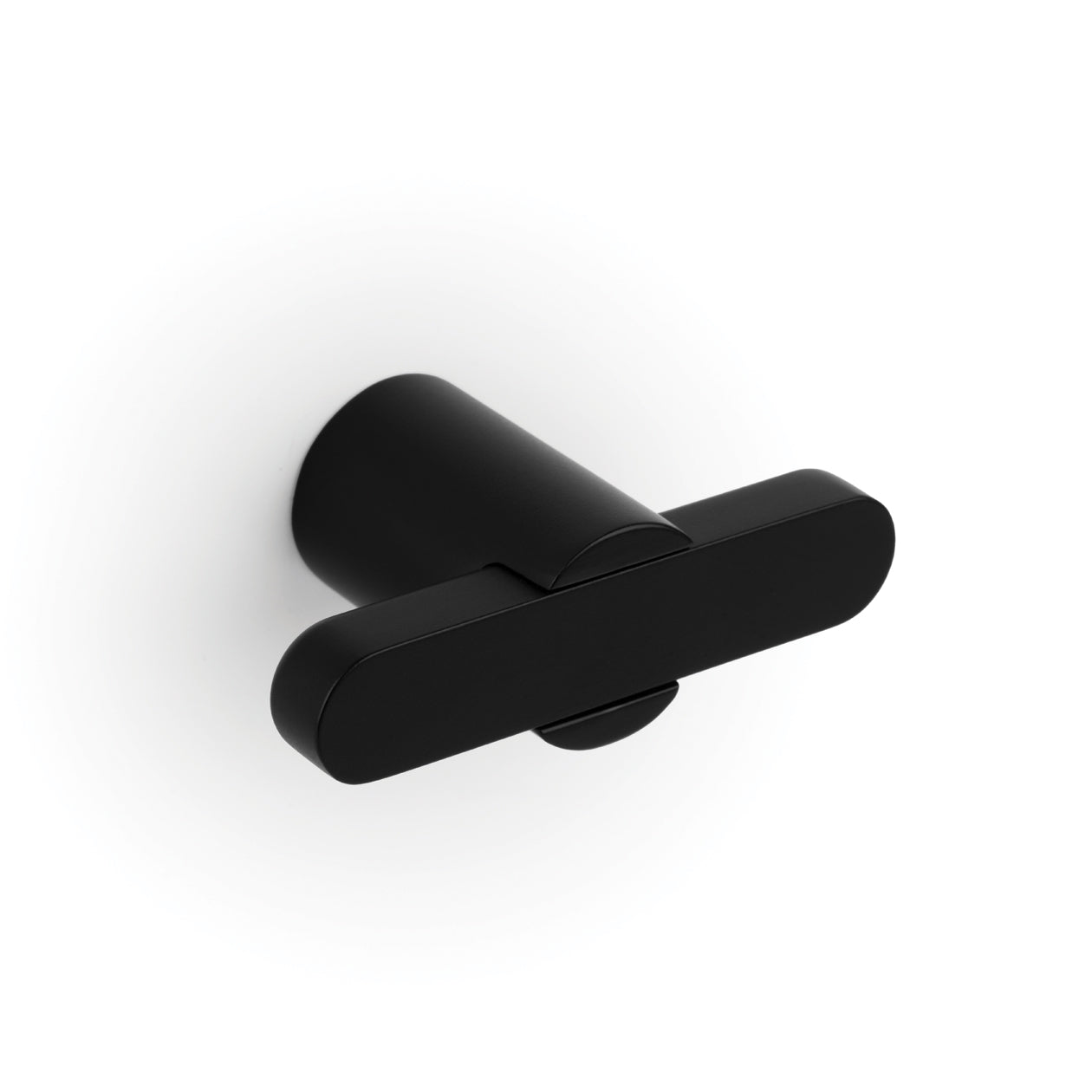 MOMO FUSION T KNOB 58MM MATT BLACK in Matt Black
