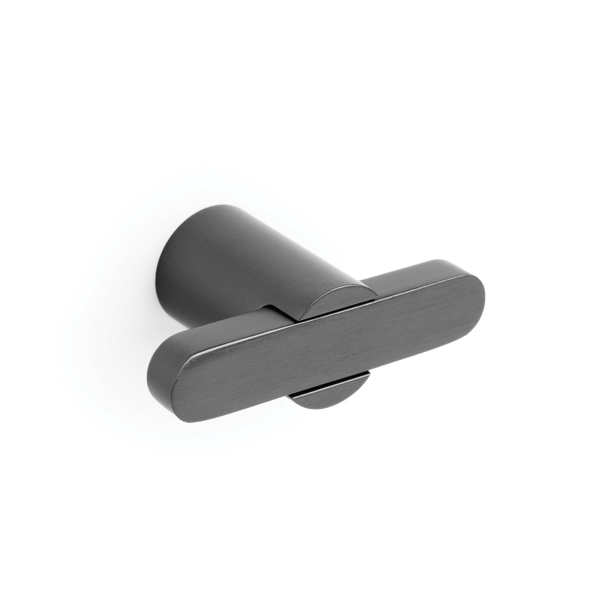 MOMO FUSION T KNOB 58MM BLACK TITANIUM in Black Titanium