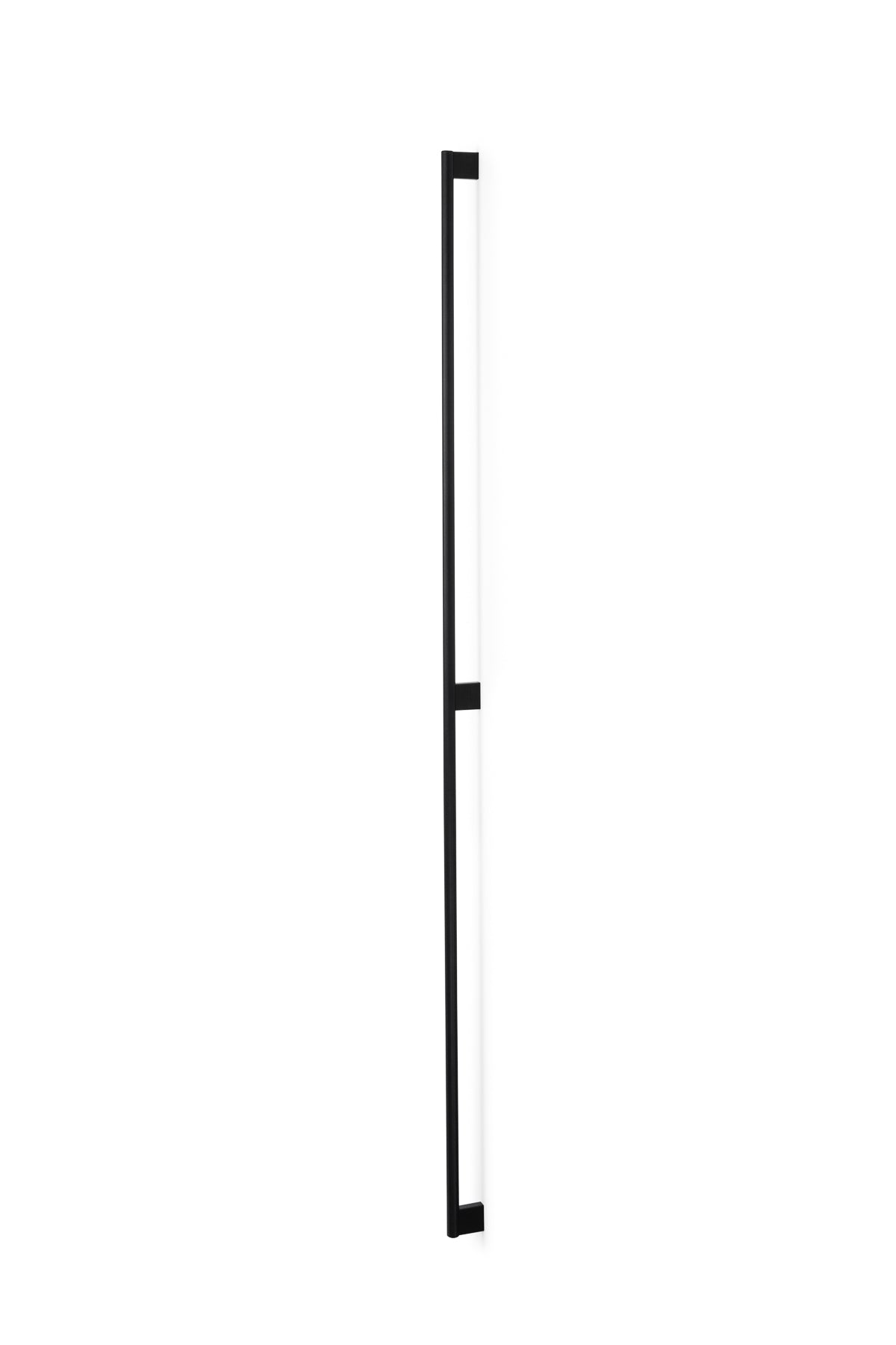 GRAF KNURLED D HANDLE 1178MM BRUSHED BLACK in Brushed Black