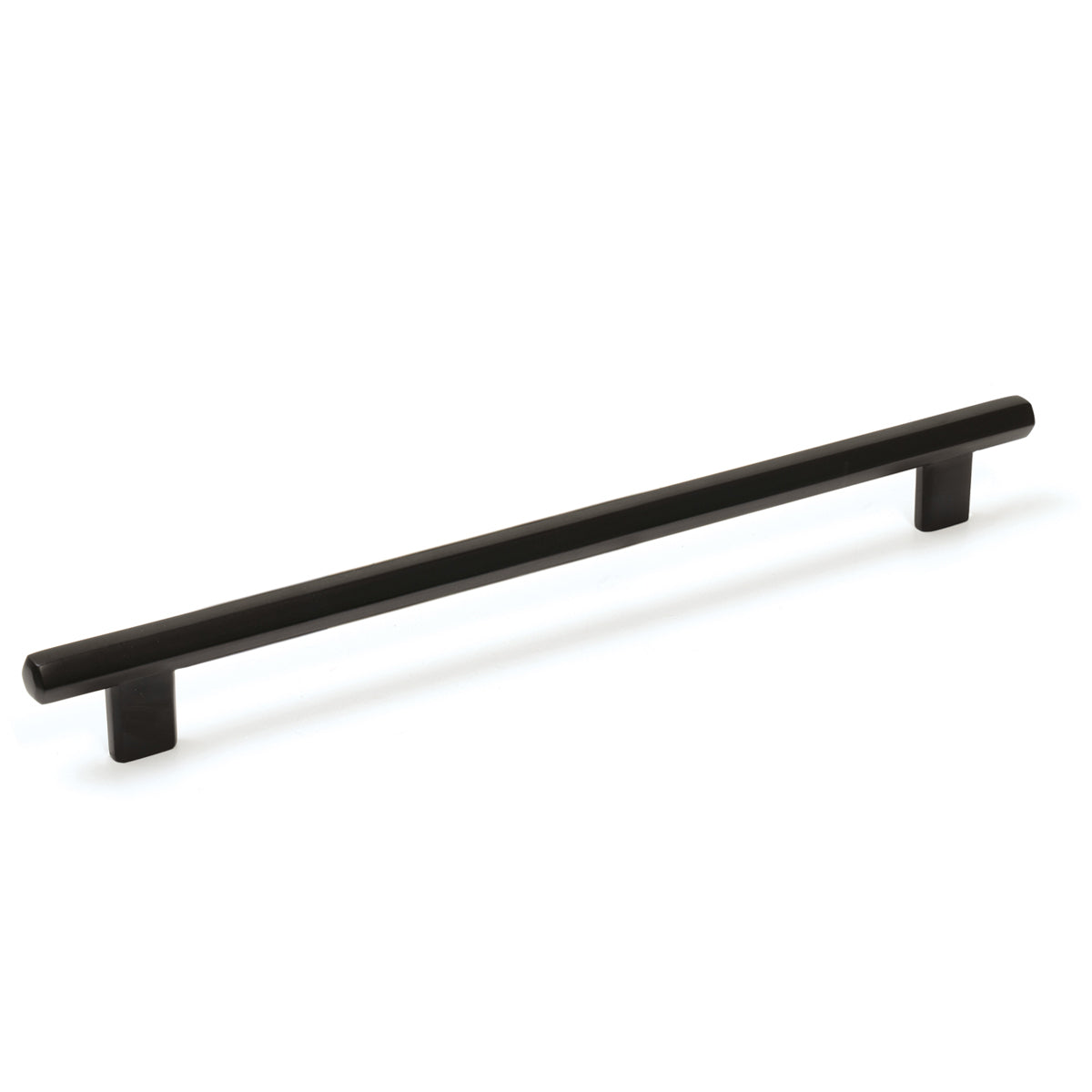 Momo HENDRIX cabinet pull handle in black with sleek, modern design perfect for kitchen or furniture drawers