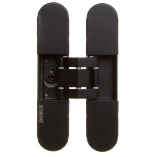 Kubikina Concealed Hinge up to 18kg Door. Use 2 hinges for 0-10kgkg, 3 hinges for 10-14kg and 4 hinges 14-19kg Minimum Door Thickness 18mm in Black
