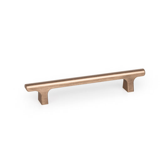 MOMO HINOKI D HANDLE 160MM BRUSHED DARK BRASS in Brushed Dark Brass