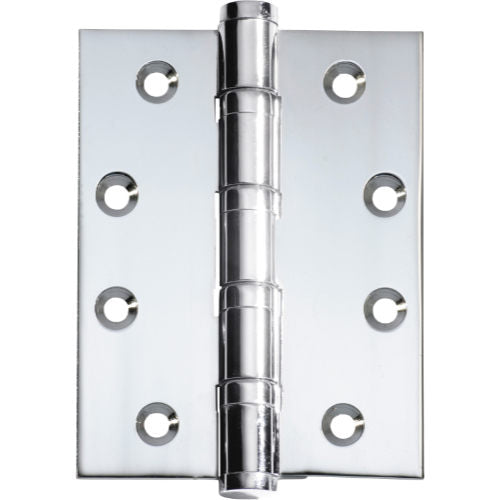 Tradco ball bearing hinge showing metal hinge with multiple ball bearings for smooth door operation
